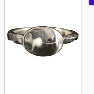 Michael Dawkins sterling silver designer Unisex ring